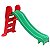 Escorregador Pequeno Verde e Vermelho - Imagem 1