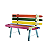 Mini Banco Lápis Recreio - Imagem 1