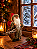 Papai Noel Lenhador 30cm Boneco para Enfeite de Natal - Imagem 2