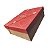 Caixa para presente 35x25x11cm Red Heart pacote com 10 unidades - Imagem 1