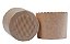 Forma Italiana Panetone 250g Kraft 90x90mm - Pacote com 12 unidades - Imagem 1