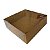 Caixa Visor Quadrada 14x14x4cm com Tampa Transparente e Base em Papel - Imagem 2