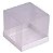 Caixa Visor Cubo 10x10x10cm com Tampa Transparente e Base em Papel - Imagem 2