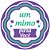 Etiqueta Adesiva Um Mimo Para Você - pacote com 60 unidades - Imagem 1