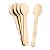 Talher Madeira Colher Natural 16cm - Pacote com 50 unidades - Imagem 1