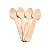 Talher Madeira Colher Natural 11cm - Pacote com 50 unidades - Imagem 1