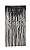 Cortina Decorativa Plástica 100cmx200cm Preta - Imagem 1