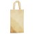 Sacola em TNT com Alça 20x35cm Creme - pacote com 10 unidades - Imagem 1