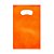 Sacola em TNT Boca Vazada LARANJA - pacote com 10 unidades - Imagem 1