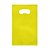 Sacola em TNT Boca Vazada AMARELO - pacote com 10 unidades - Imagem 1