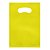 Sacola em TNT Boca Vazada AMARELO - pacote com 10 unidades - Imagem 2