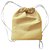 Mochila em TNT 25x35cm Creme - pacote com 5 unidades - Imagem 1