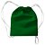 Mochila em TNT 25x35cm Verde - pacote com 5 unidades - Imagem 1