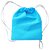 Mochila em TNT 25x35cm Azul Claro - pacote com 5 unidades - Imagem 1
