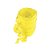 Fitilho Plástico 5mm x 50m Amarelo - pacote com 10 rolos - Imagem 1