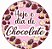 Etiqueta Adesiva Dia de Chocolate pacote com 60 unidades - Imagem 1