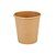 Copo de Papel Kraft 120ml - Pacote com 40 unidades - Imagem 1