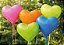 Balão Neon 18 Coração Azul - Imagem 3