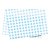Papel de Seda 50x70cm Xadrez Azul Claro - 10 folhas - Imagem 1