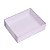 Caixa Visor Retangular 29x23x4,5cm com Tampa Transparente e Base em Papel - Imagem 1