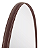 Espelho Organico ( N* 1) 100x80 C/ moldura em Couro - Imagem 7