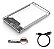 Case Gaveta Para Hd Ou Ssd 2,5 Transparente Usb Sata + Cabo - Imagem 4