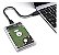 Case Gaveta Para Hd Ou Ssd 2,5 Transparente Usb Sata + Cabo - Imagem 6