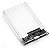 Case Gaveta Para Hd Ou Ssd 2,5 Transparente Usb Sata + Cabo - Imagem 8