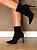 Bota Brenda em Suede com Strass - Imagem 1