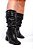 Bota Mica Slouchy Preta - Imagem 1