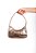 Bolsa Flávia em Couro Dourada - Imagem 1