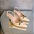 Scarpin Slingback em Couro Lenira Nude - Imagem 2