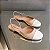 Sapatilha Slingback em Couro Antonella Nude - Imagem 2