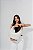 Bolsa em Couro Melissa Off White - Imagem 1