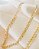 CHOKER ELOS GRUMET BANHADA A OURO 18K 40CM - Imagem 1