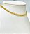 CHOKER ELOS GRUMET BANHADA A OURO 18K 40CM - Imagem 2