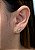 BRINCO EAR CUFF MINI CRAVEJADO COM ZIRCONIAS BANHADO EM OURO 18K - Imagem 1