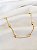 COLAR ESFERA MINIMALISTA BANHADO A OURO 18K - Imagem 3
