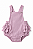 Macacão Romper Bebê Menina Rosa - Imagem 1