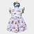 Vestido Bebê Safari Laços Nas Costas - Imagem 1