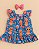 Vestido Infantil com Pompom Nas Mangas Bonequinhas 2 a 3 anos - Imagem 1