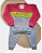 Conjunto Infantil Moletom Peluciado Super Girl - Imagem 1