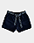 Shorts Infantil Menina em Moletom Preto Nanai by Kily - Imagem 1