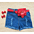 Shorts Jeans Infantil (acompanha cinto e bolsinha vermelha) - Imagem 2