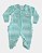 Macacão Bebê Canelado 100% algodão Dinossauro Verde - Imagem 1