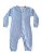 Macacão Bebê 100% Algodão Azul - Imagem 3