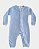 Macacão Bebê 100% Algodão Azul - Imagem 1