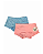 Kit 2 Calcinhas Boxer Infantil Nuvens - Imagem 1