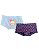 Kit 2 Calcinhas Boxer Infantil Coelhinho - Imagem 1