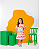 Vestido Infantil Menina Corações - Imagem 1